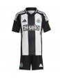 Newcastle United Bruno Guimaraes #39 Hjemmedraktsett Barn 2024-25 Korte ermer (+ bukser)